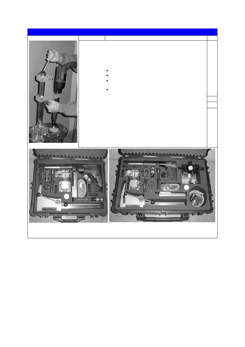 Accessories | Climax VM1200 GATE VALVE GRINDING & LAPPING User Manual | Page 8 / 9