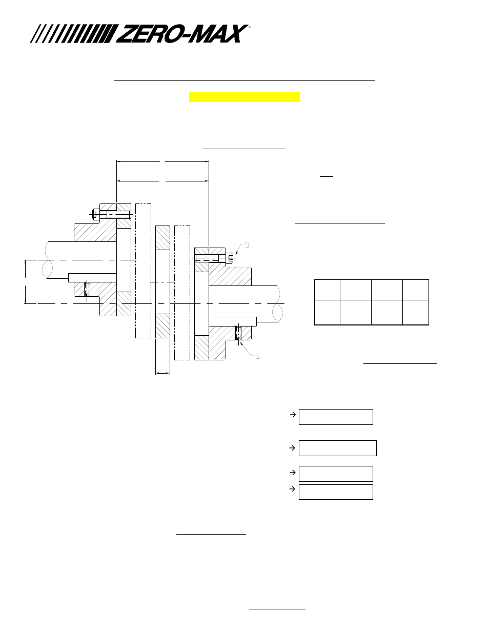 Zero-Max Schmidt Offset Shaft Couplings L385C User Manual | 2 pages