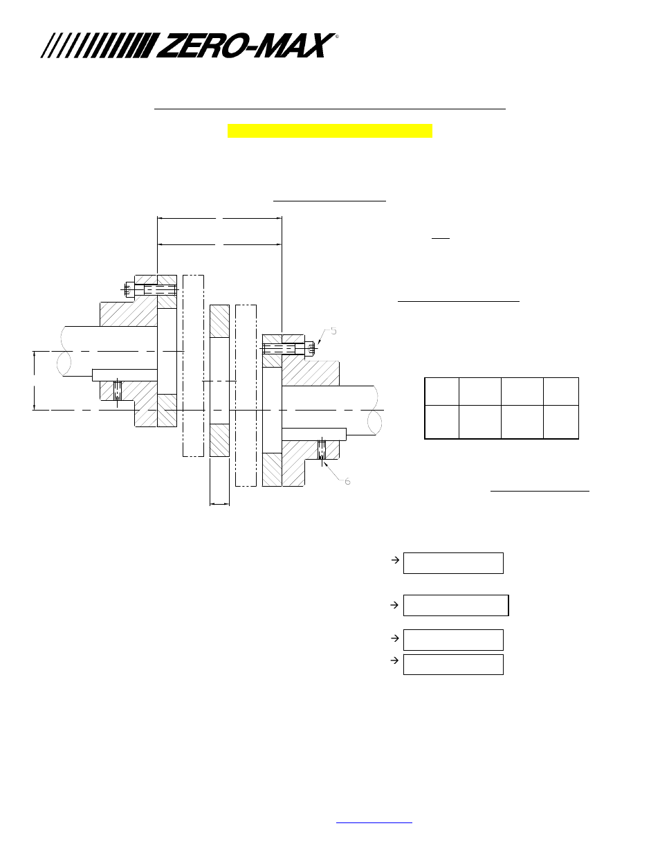 Zero-Max Schmidt Offset Shaft Couplings L355C User Manual | 2 pages