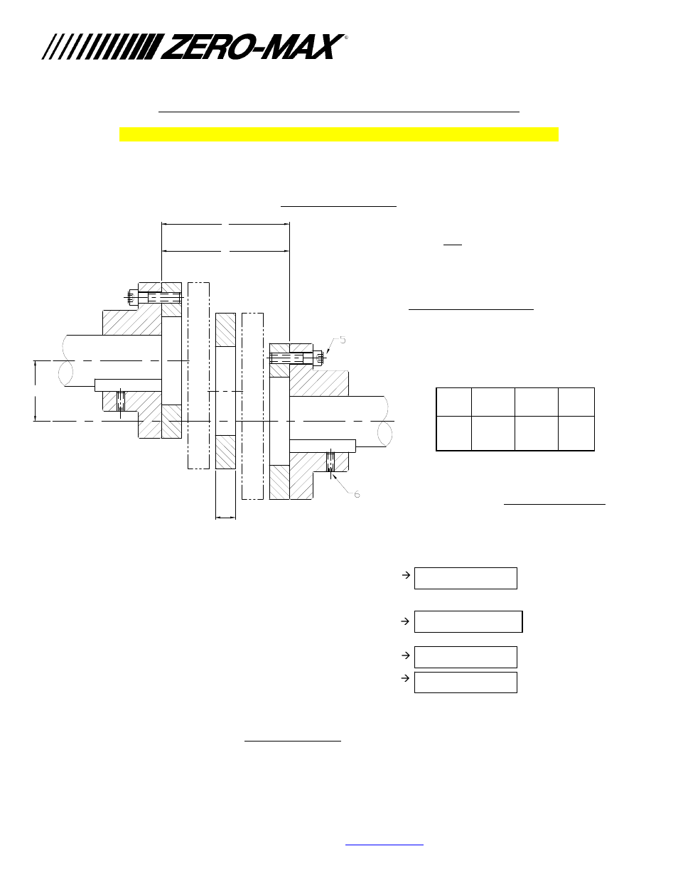 Zero-Max Schmidt Offset Shaft Couplings L289C User Manual | 2 pages