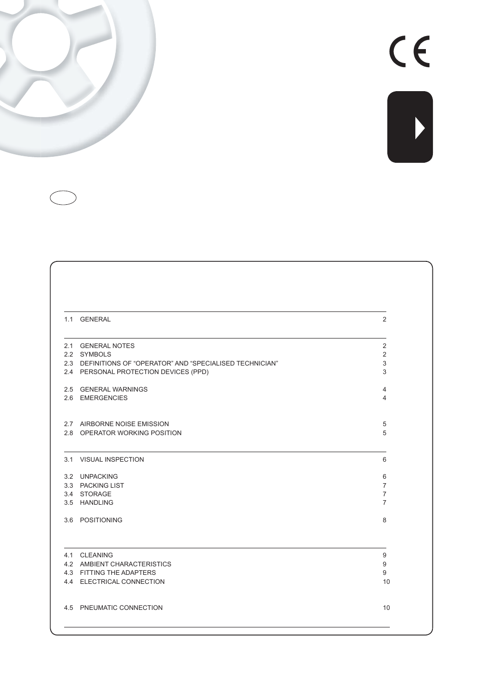 CEMB USA ER85 Installation Manual User Manual | 12 pages