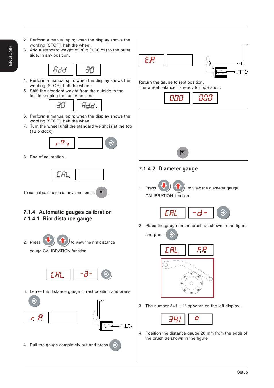 2 diameter gauge | CEMB USA K22 User Manual User Manual | Page 14 / 20