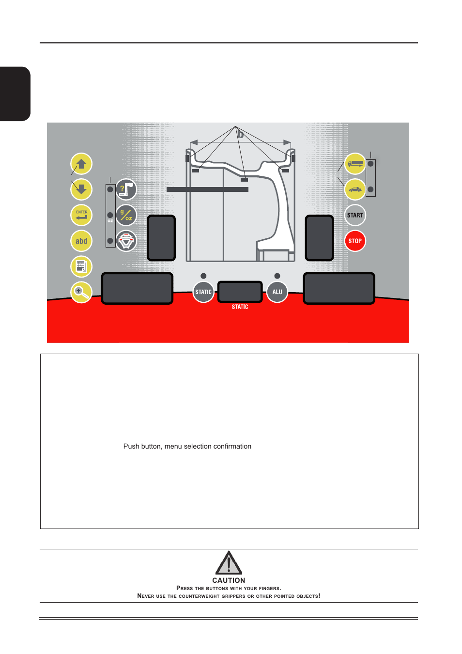 Control panel | CEMB USA C212 User Manual User Manual | Page 8 / 20