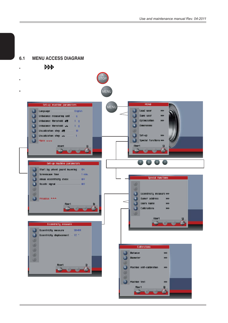 Menu, Ab d h | CEMB USA C218 User Manual User Manual | Page 16 / 24