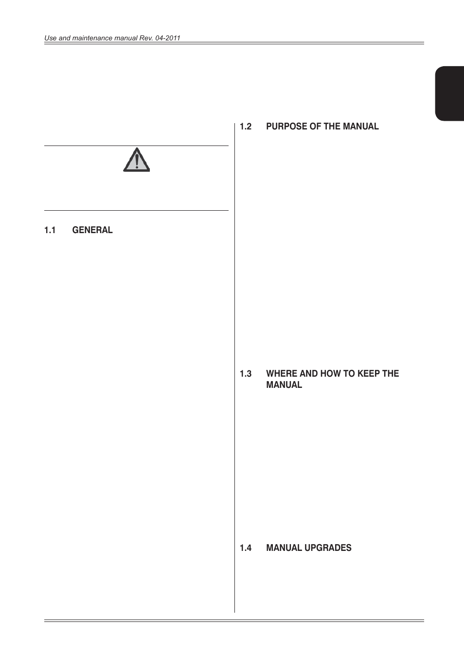 Foreword, 1 general, 2 purpose of the manual | 3 where and how to keep the manual, 4 manual upgrades | CEMB USA C218 User Manual User Manual | Page 3 / 24