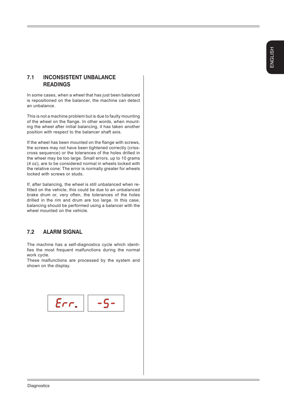 Diagnostics | CEMB USA C29 User Manual User Manual | Page 13 / 16