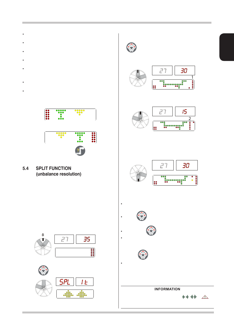 Split function, Unbalance resolution), 4 split function (unbalance resolution) | CEMB USA C71_2 evo (D) User Manual User Manual | Page 13 / 24