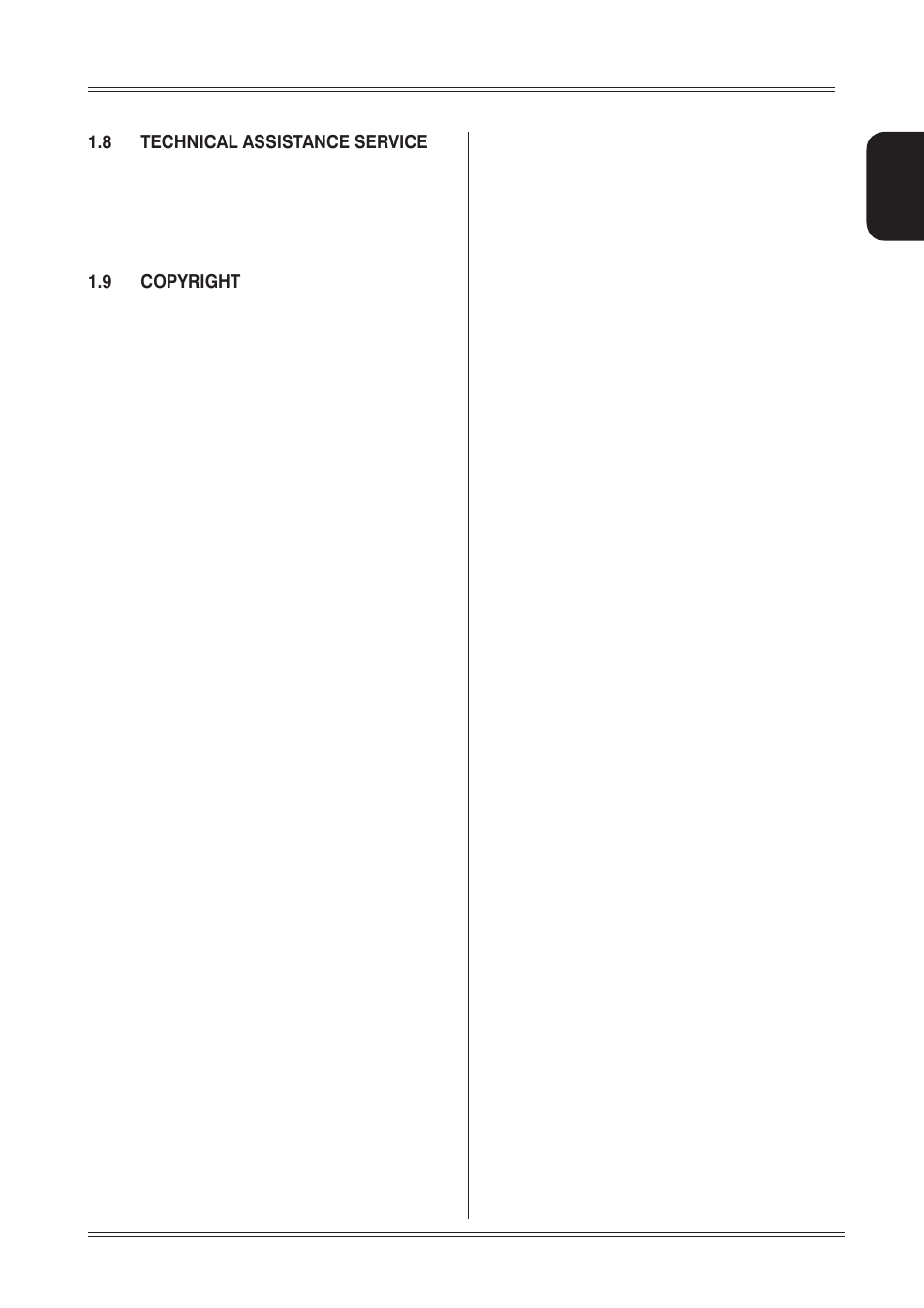 8 technical assistance service, 9 copyright | CEMB USA C71_2 evo (D) User Manual User Manual | Page 5 / 24