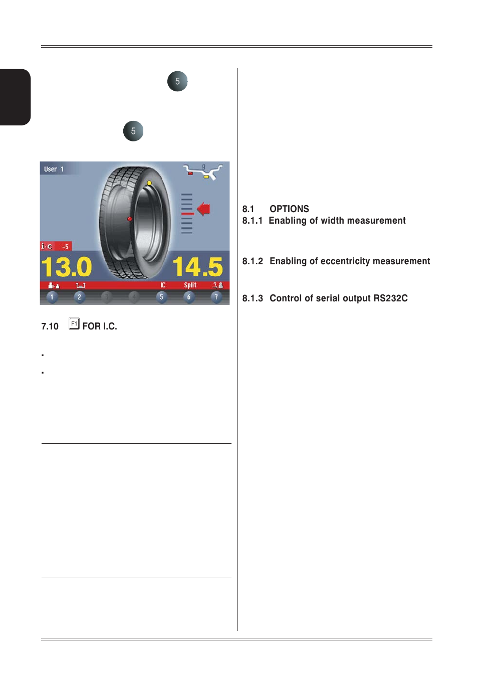 Special calibrations and functions | CEMB USA C73-L SE (B) User Manual | Page 22 / 28