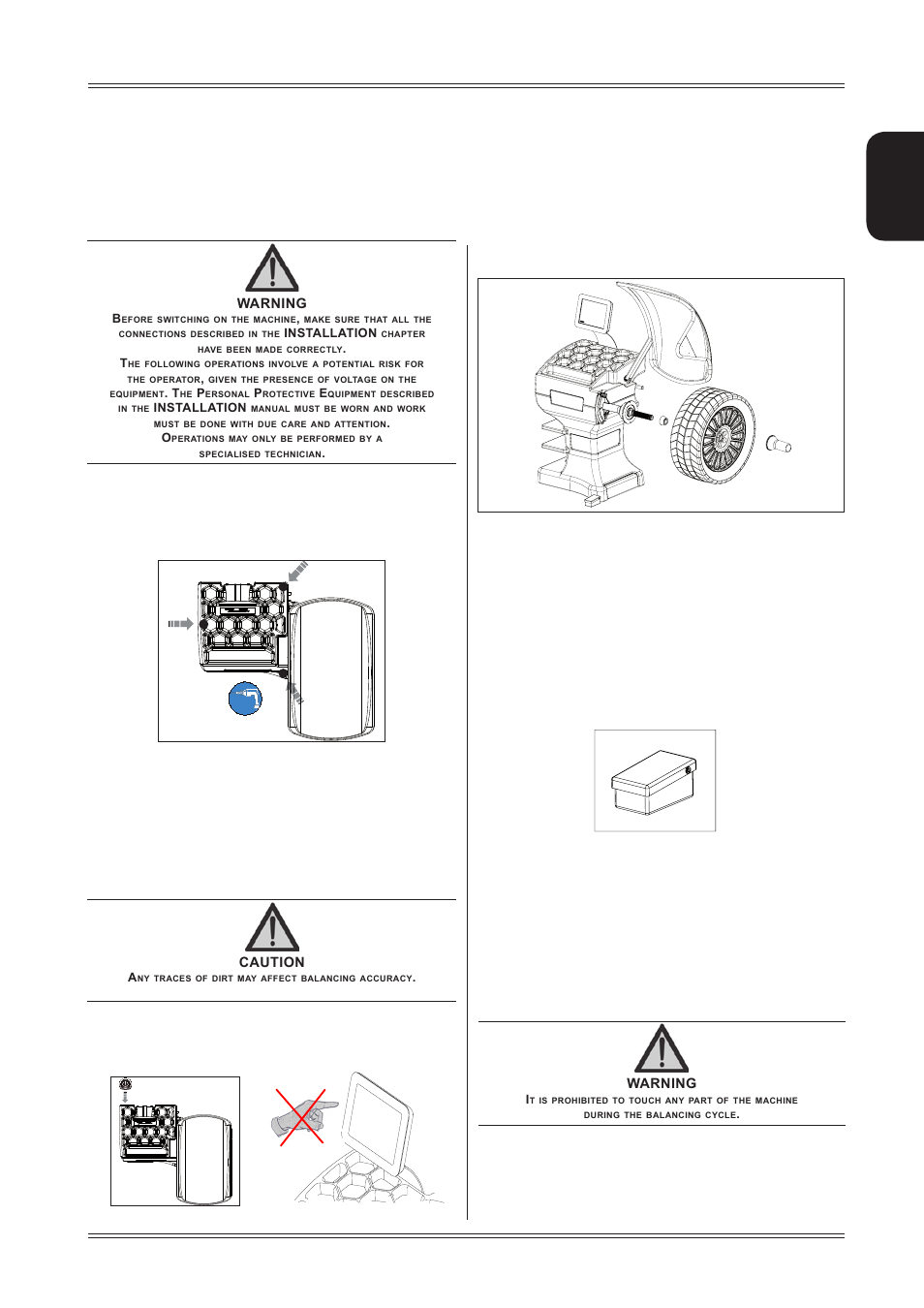 Starting, English | CEMB USA ER85 (A) User Manual | Page 7 / 28