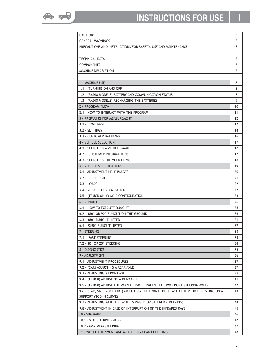 CEMB USA DWA 1000XLB User Manual | 65 pages