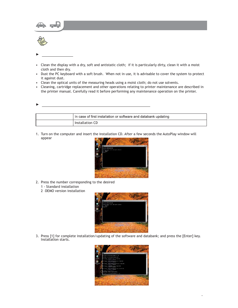 13 - maintenance, 1 - cleaning, 2 - how to update the databank and the software | CEMB USA DWA 1000XLB User Manual | Page 50 / 65