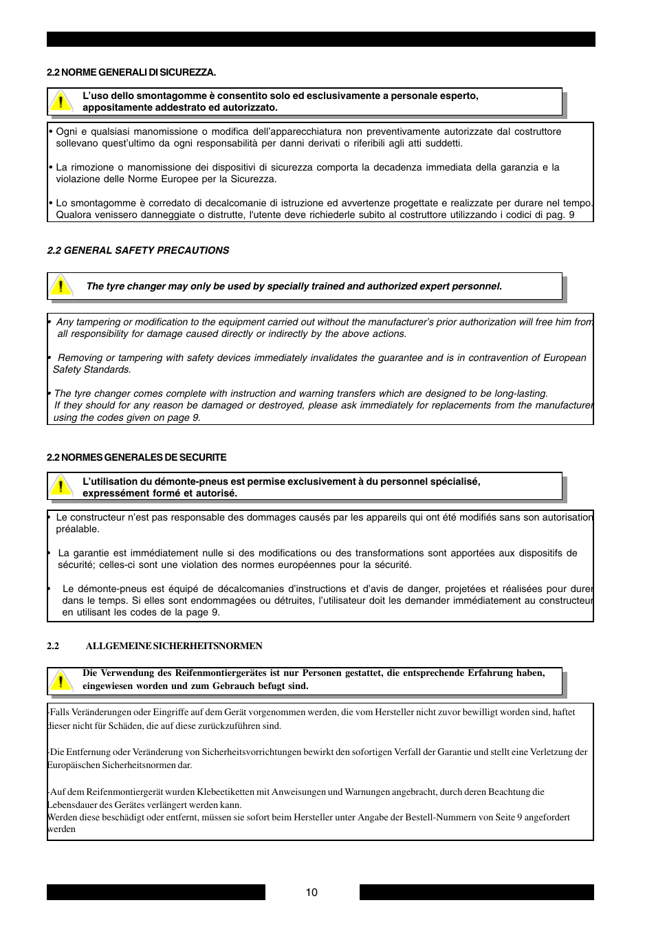 CEMB USA SM900 User Manual | Page 10 / 50