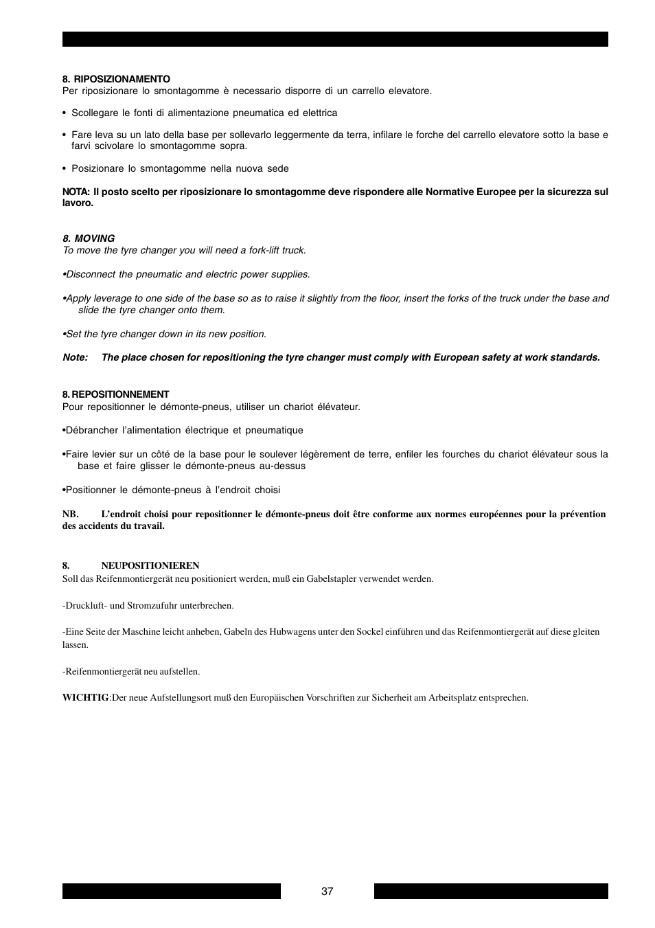 CEMB USA SM900 User Manual | Page 37 / 50