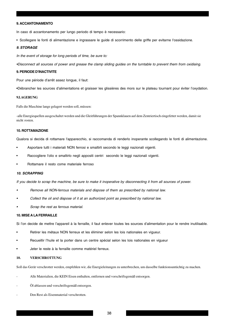 CEMB USA SM900 User Manual | Page 38 / 50
