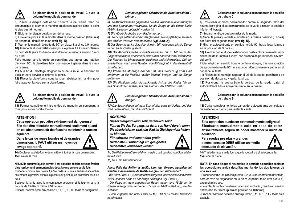 CEMB USA SM56T User Manual | Page 33 / 70