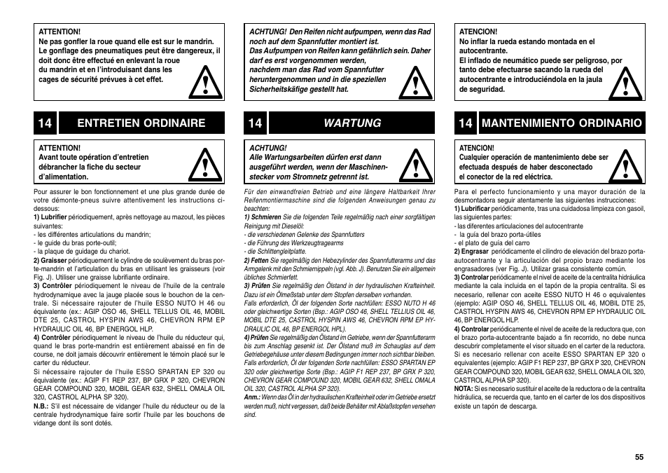 CEMB USA SM56T User Manual | Page 55 / 70