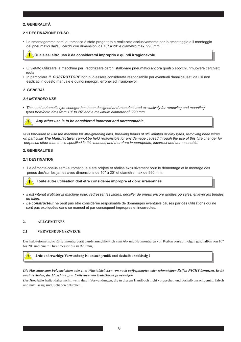 CEMB USA SM915 Maxi User Manual | Page 11 / 50