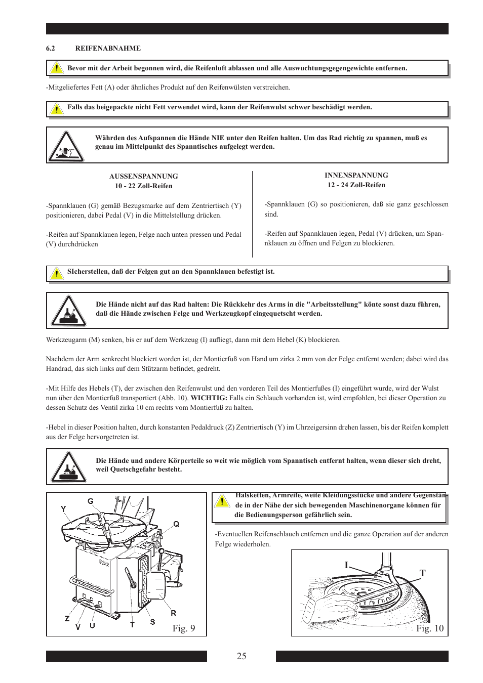 It fig. 10 fig. 9 | CEMB USA SM915 Maxi User Manual | Page 27 / 50