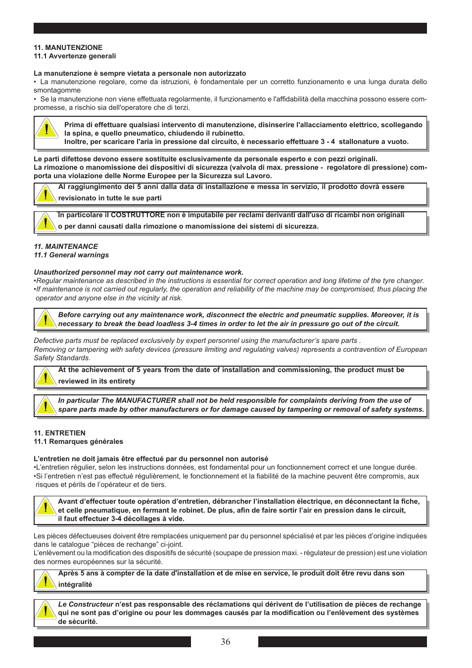 CEMB USA SM915 Maxi User Manual | Page 38 / 50