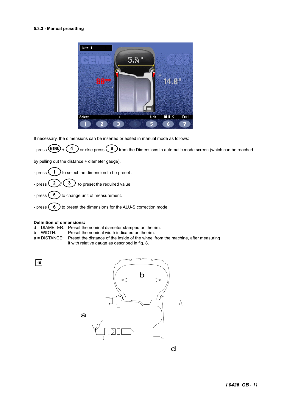 Ba d | CEMB USA C65 (F) User Manual | Page 11 / 25