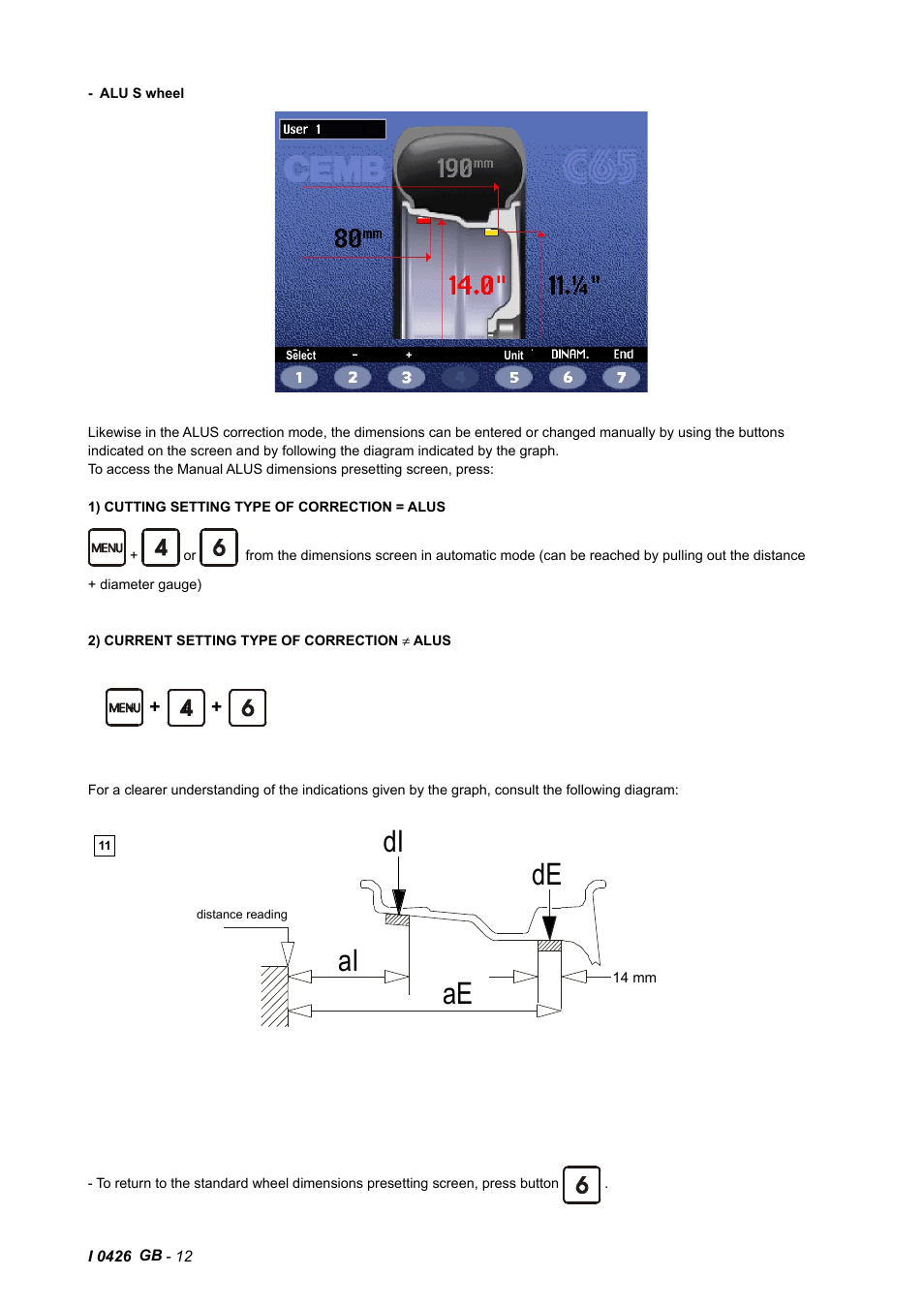 Di de ai ae | CEMB USA C65 (F) User Manual | Page 12 / 25