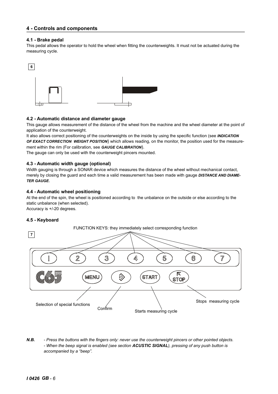 CEMB USA C65 (F) User Manual | Page 6 / 25