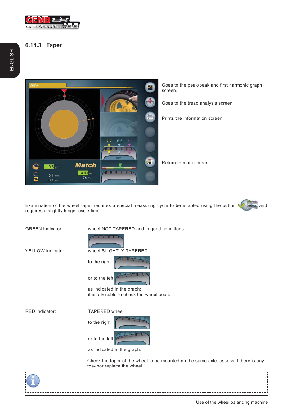 3 taper | CEMB USA ER100 (A) User Manual | Page 44 / 72