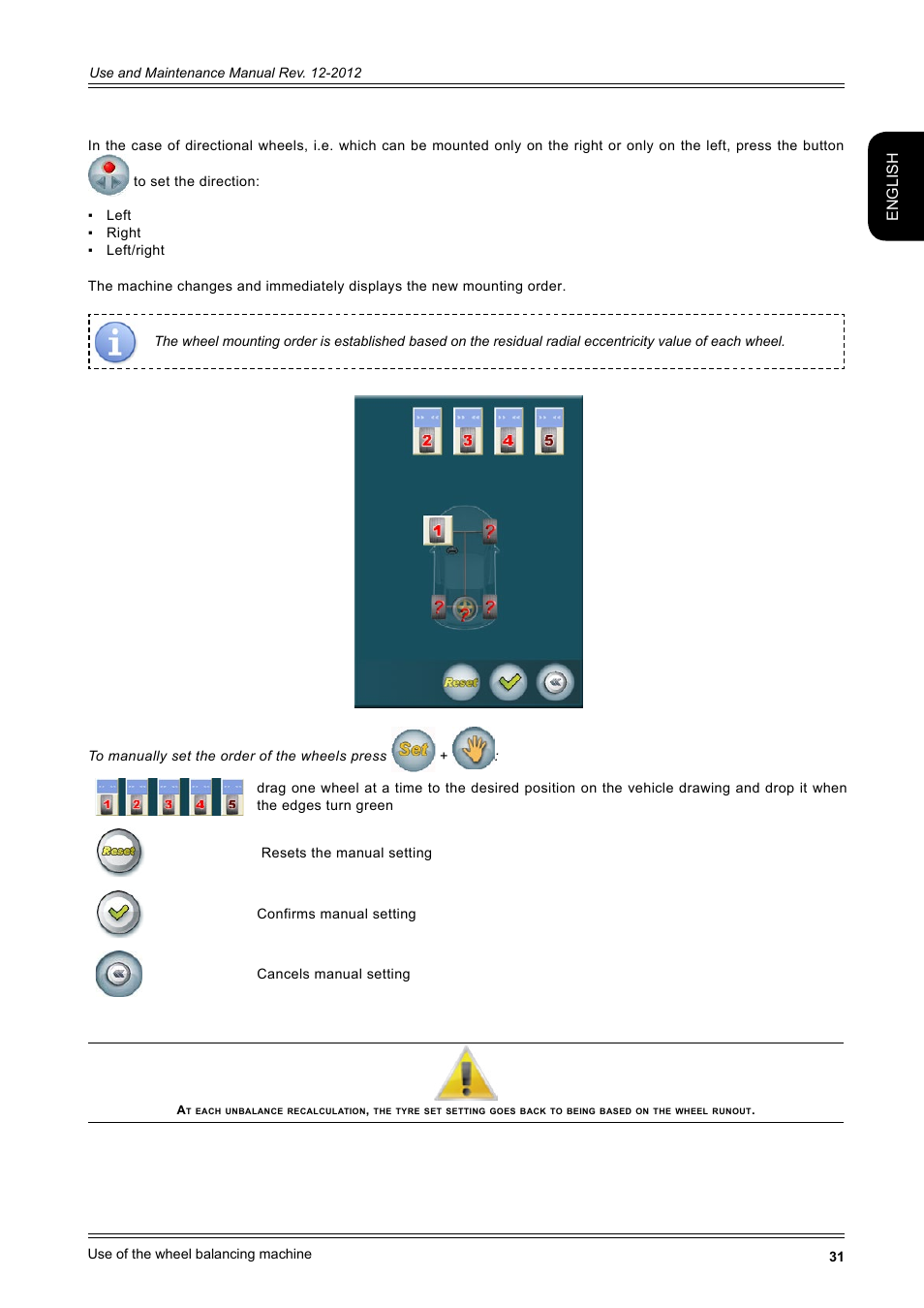 English | CEMB USA ER100-i (B) User Manual | Page 31 / 86