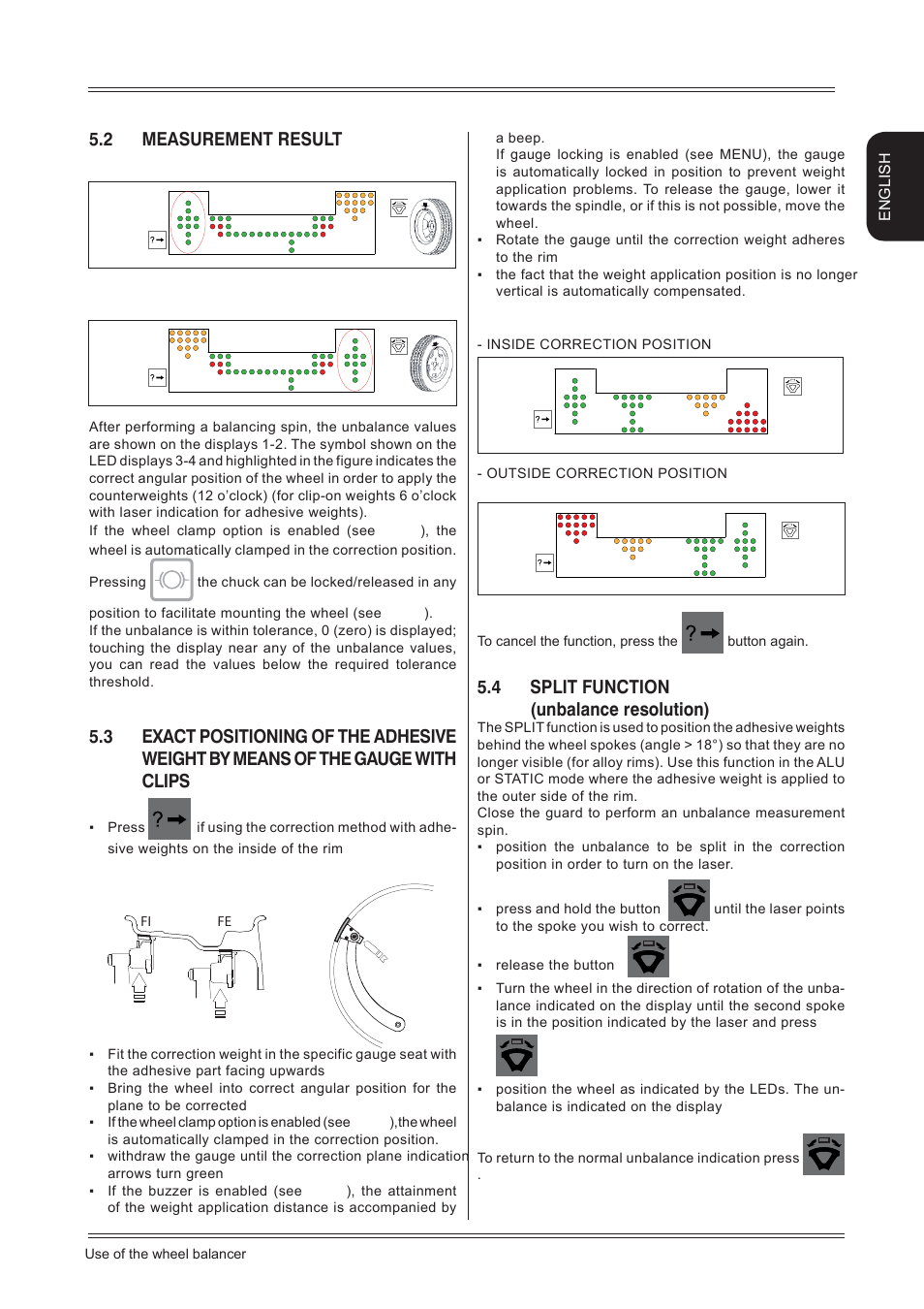 2 measurement result, 4 split function (unbalance resolution) | CEMB USA ER80 (A) User Manual | Page 13 / 24