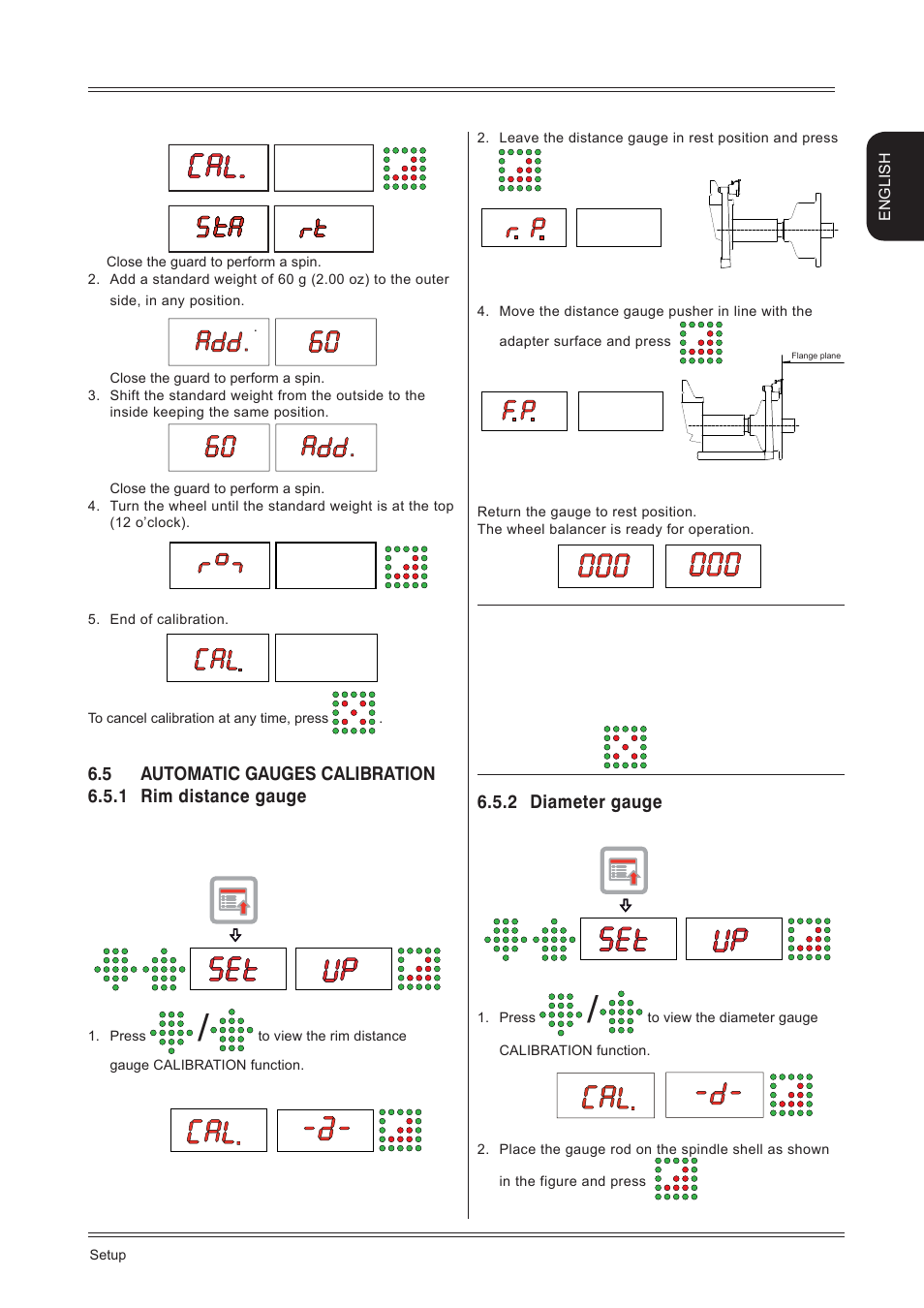 2 diameter gauge | CEMB USA ER80 (A) User Manual | Page 17 / 24