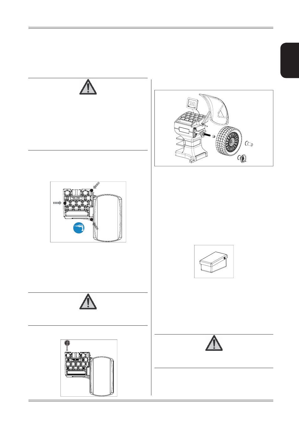 Starting, English | CEMB USA ER80 (A) User Manual | Page 7 / 24