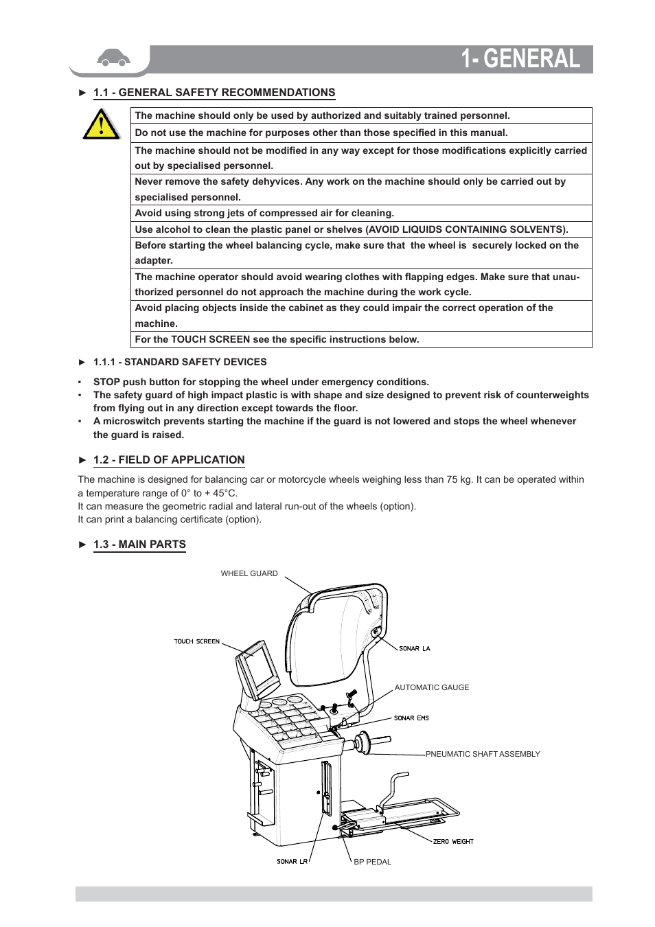 General | CEMB USA C88 (B) User Manual | Page 3 / 39