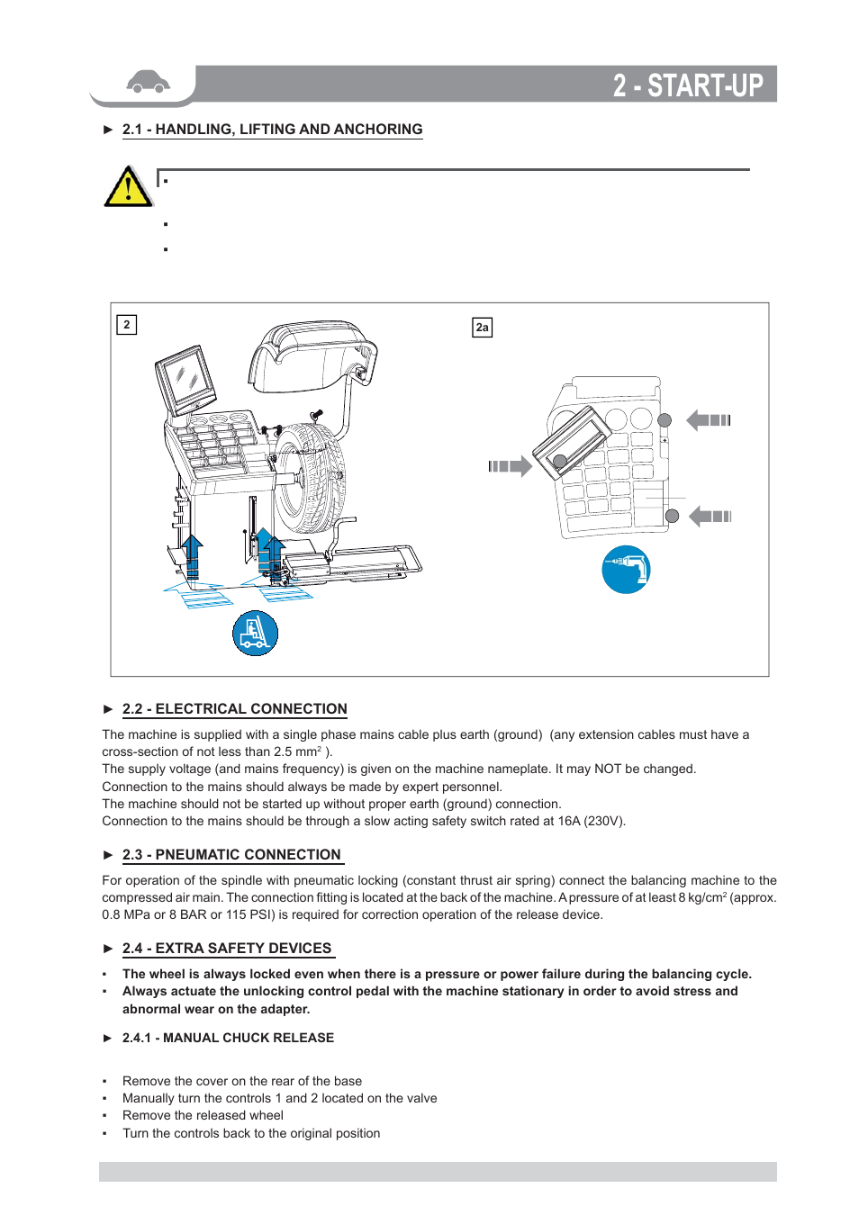 2 - start-up | CEMB USA C88 (B) User Manual | Page 5 / 39