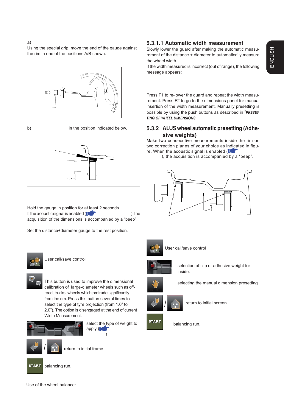 1 automatic width measurement | CEMB USA C88 EVO (C) User Manual | Page 13 / 32