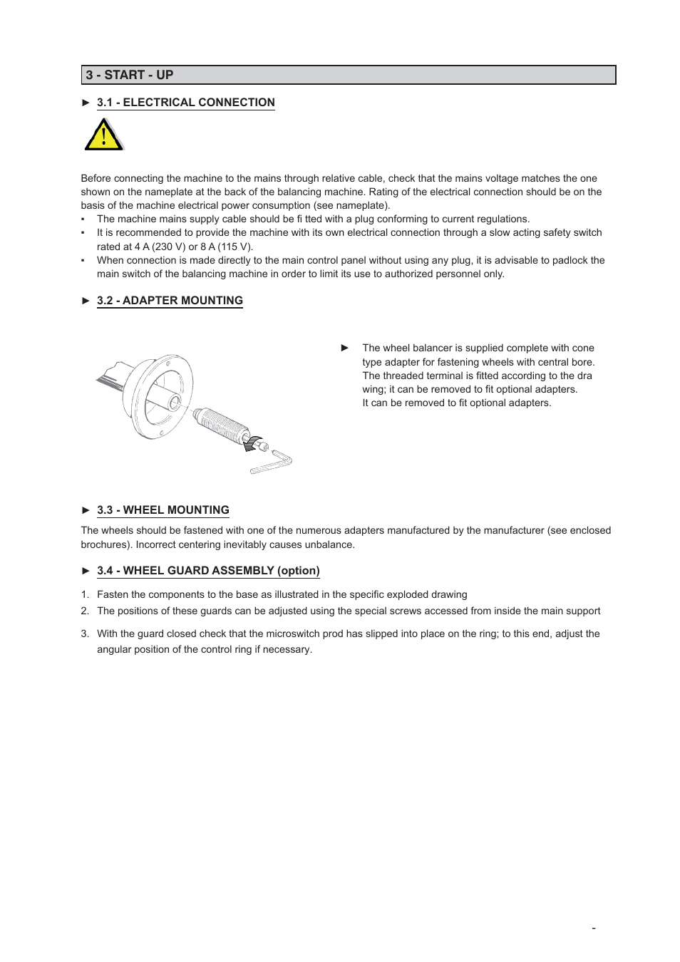 3 - start - up | CEMB USA K9 (B) User Manual | Page 5 / 16