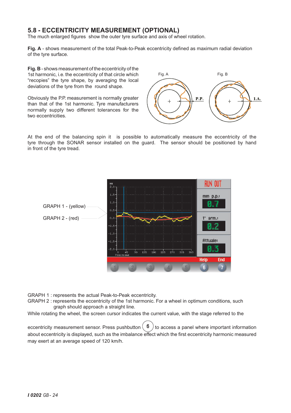 8 - eccentricity measurement (optional) | CEMB USA C75 (A) User Manual | Page 24 / 32