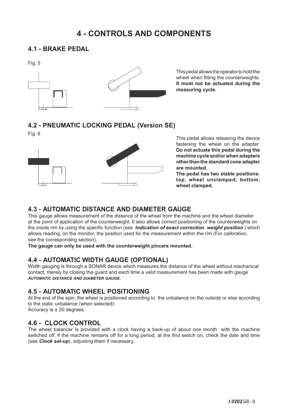 4 - controls and components | CEMB USA C75 (A) User Manual | Page 9 / 32