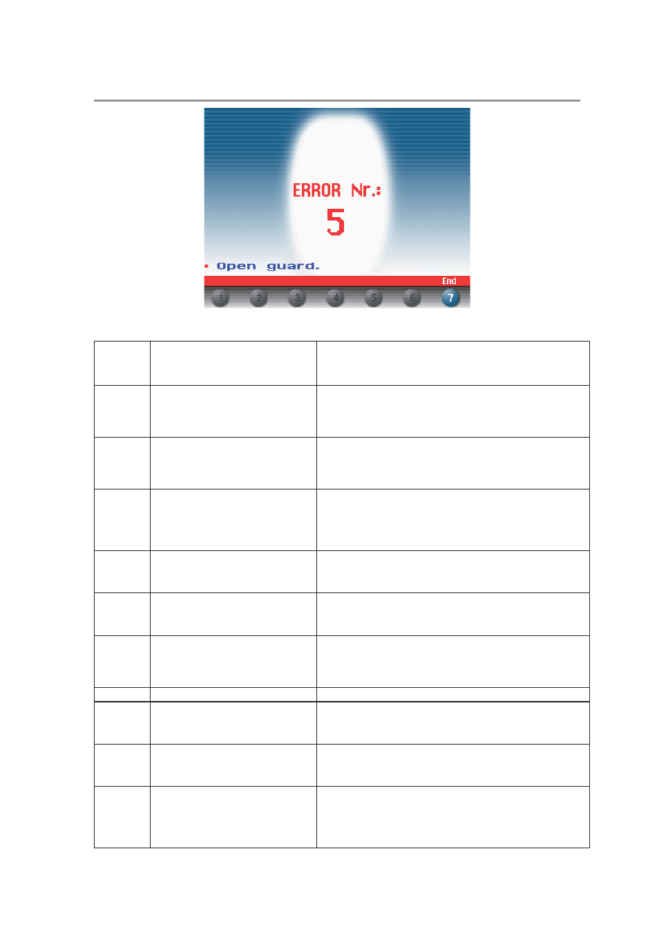 8 - errors | CEMB USA C75_2-L (B) User Manual | Page 35 / 38