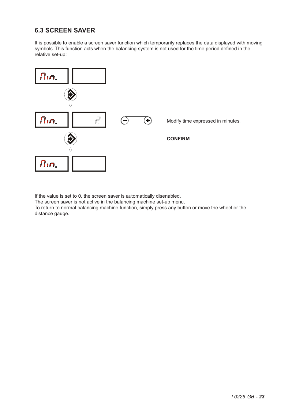 3 screen saver | CEMB USA C72_2SE (B) User Manual | Page 23 / 28