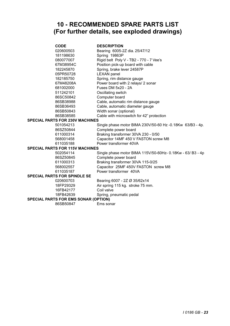 CEMB USA C72_2SE (A) User Manual | Page 23 / 26