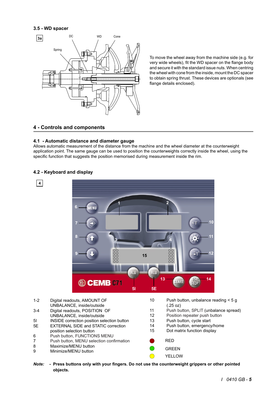 CEMB USA C71 (C) User Manual | Page 5 / 19