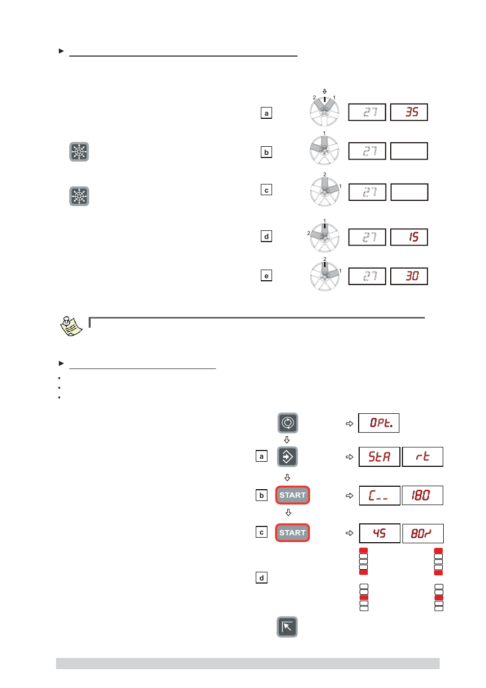 3 - split function, Unbalance resolution), 4 - unbalance optimization | CEMB USA K8 (C) User Manual | Page 7 / 9