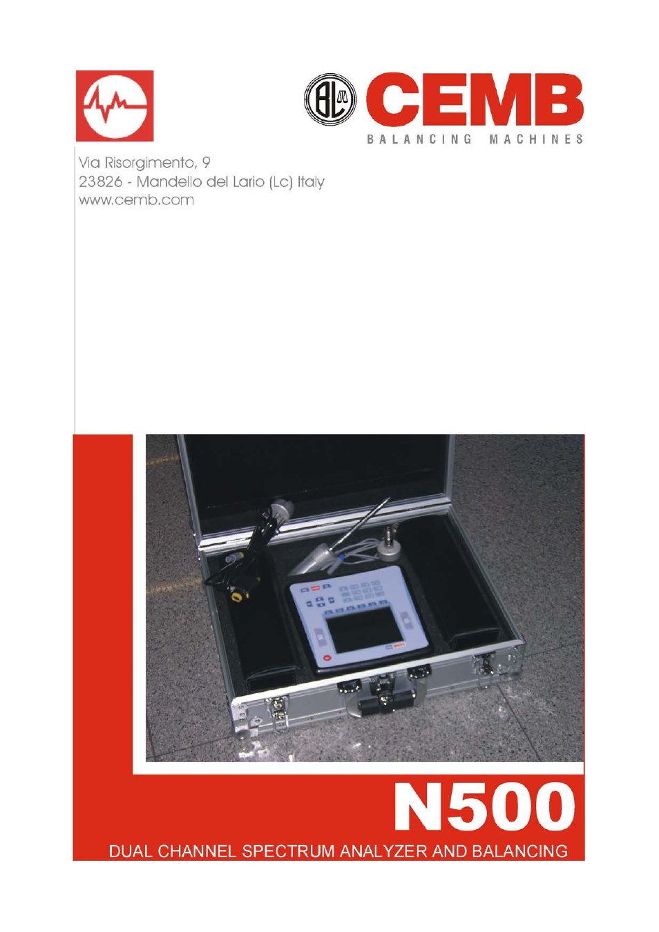 CEMB USA N500 User Manual | 89 pages