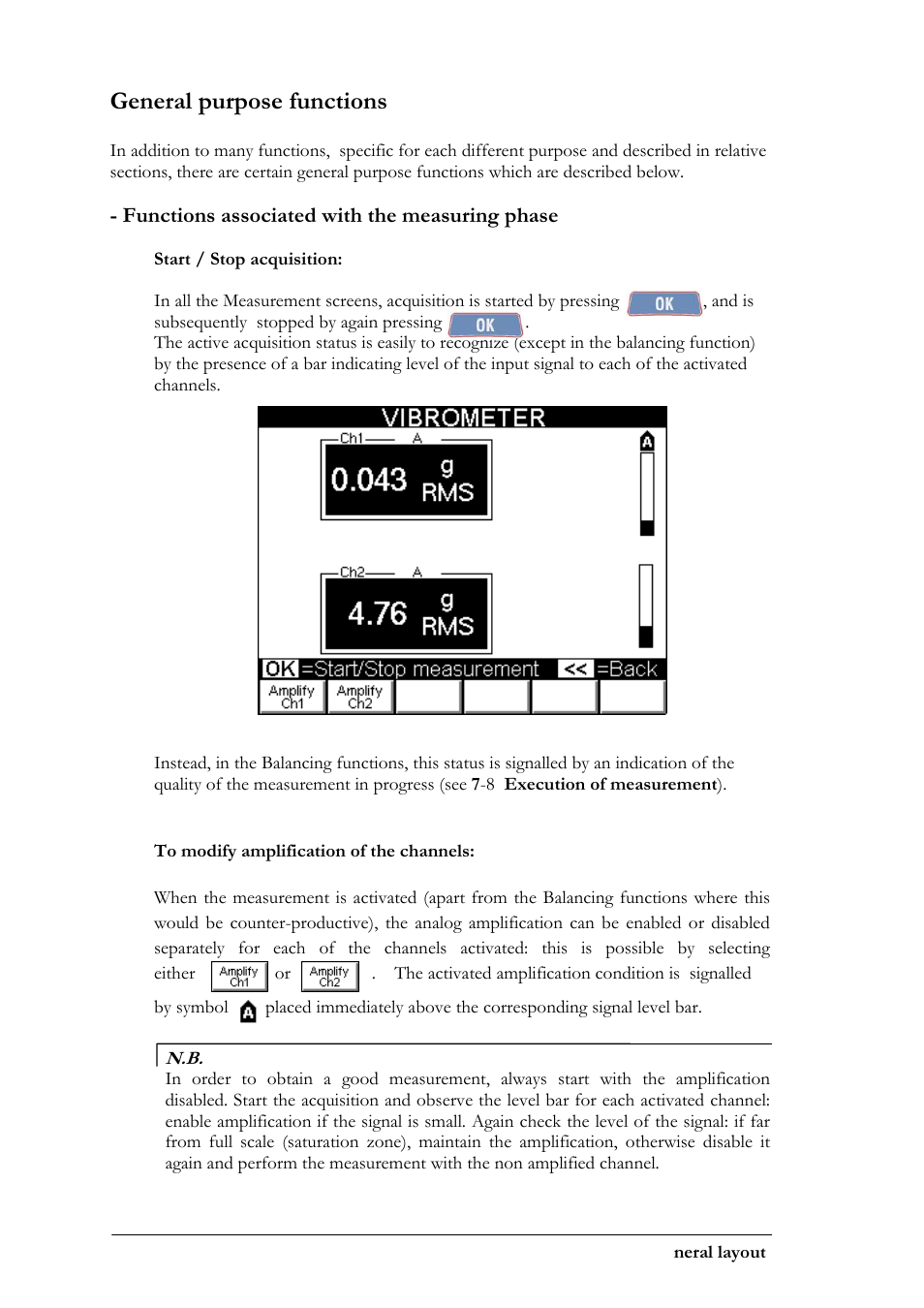 General purpose functions | CEMB USA N500 User Manual | Page 12 / 89