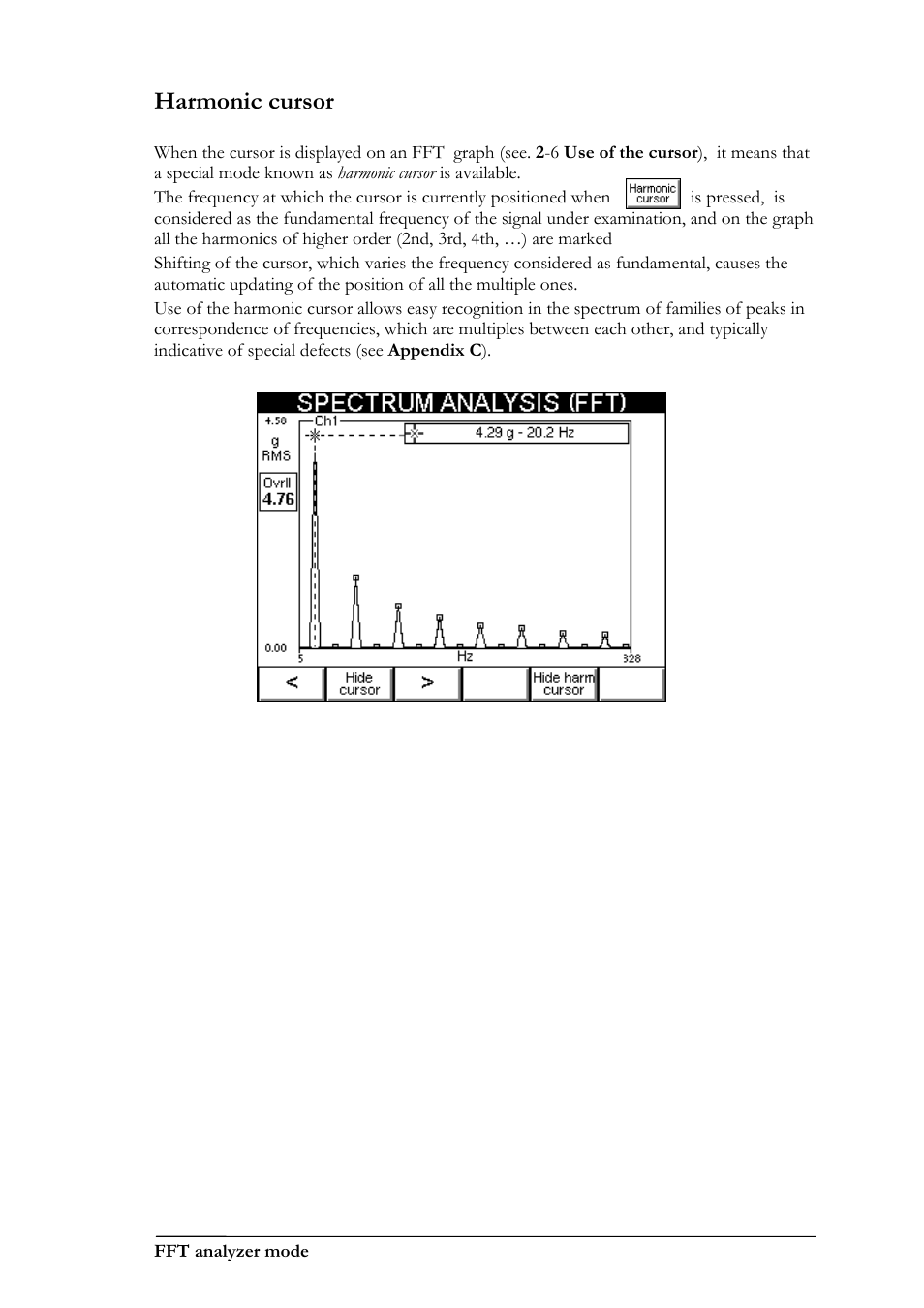 Harmonic cursor | CEMB USA N500 User Manual | Page 37 / 89