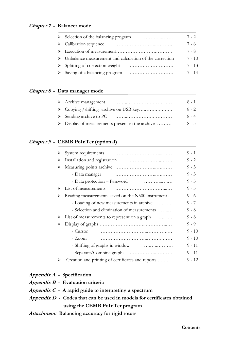 CEMB USA N500 User Manual | Page 4 / 89