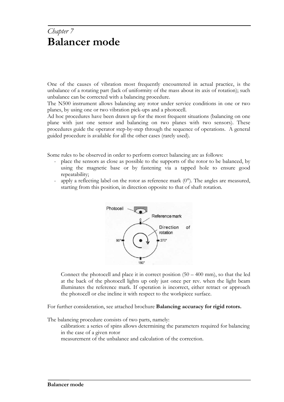 Balancer mode, Chapter 7 | CEMB USA N500 User Manual | Page 43 / 89