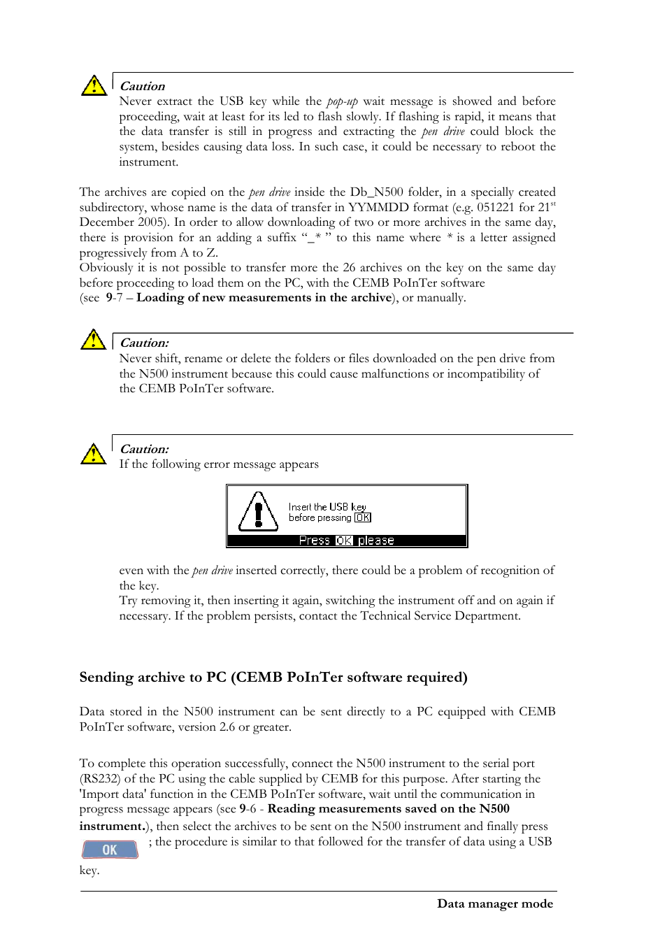 CEMB USA N500 User Manual | Page 60 / 89