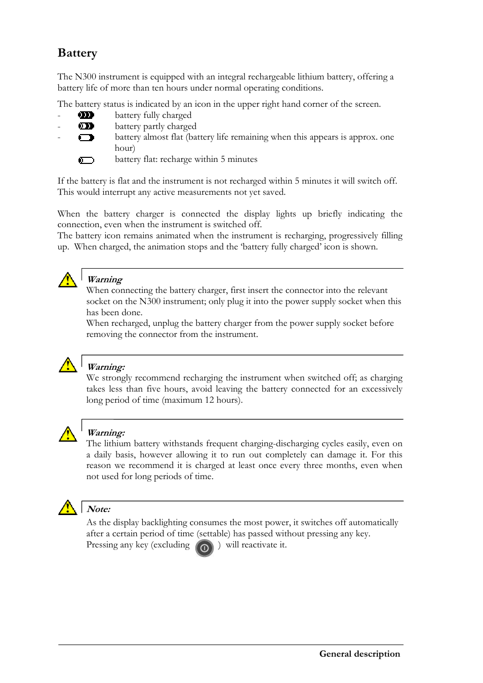 Battery | CEMB USA N300 User Manual | Page 10 / 90